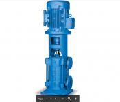 multistage centrifugal pump v